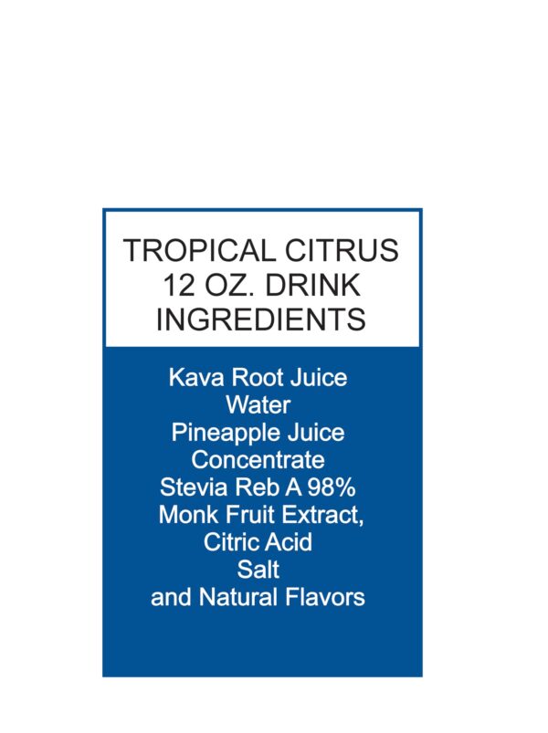 TROPICAL CITRUS Kava Drink 6 Pack - Image 3