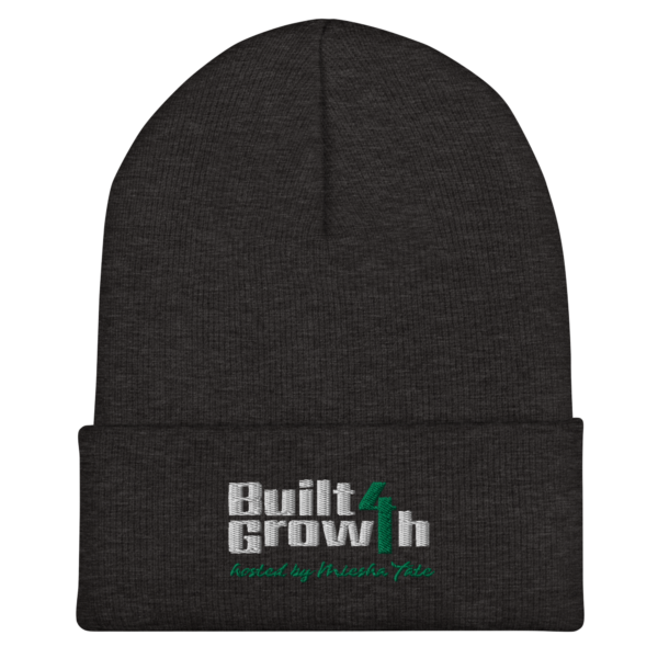 Built 4 Growth Cuffed Beanie - Image 3