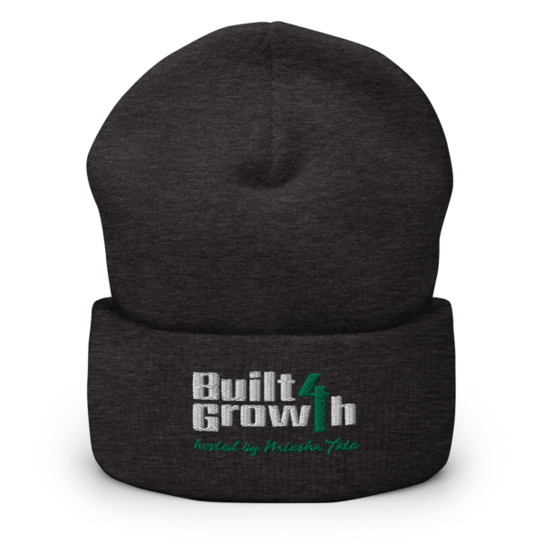 Built 4 Growth Cuffed Beanie - Image 4