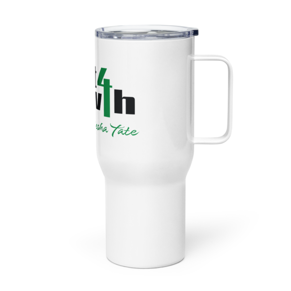 Built 4 Growth Travel mug with a handle - Image 3