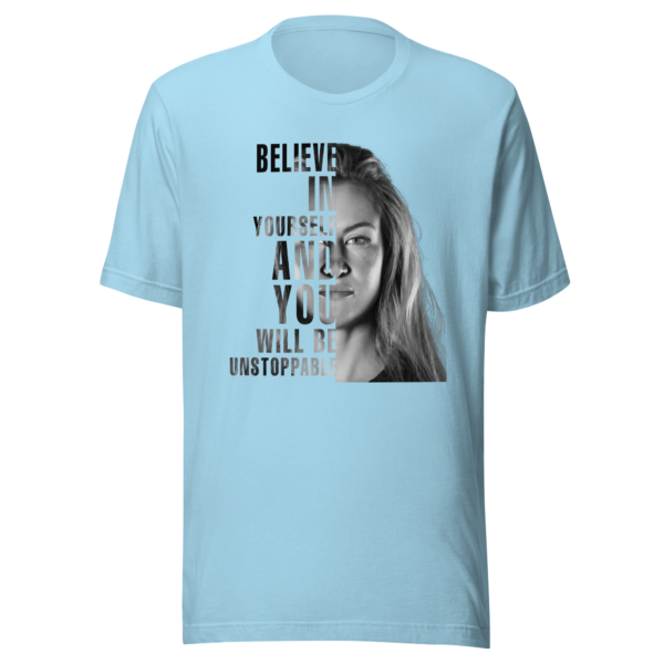 Miesha Tate "Believe" Unisex t-shirt - Image 3