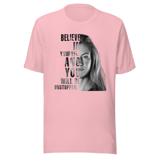 Miesha Tate "Believe" Unisex t-shirt - Image 2