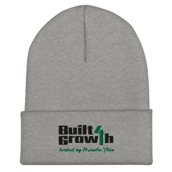 Built 4 Growth Cuffed Beanie - Image 3