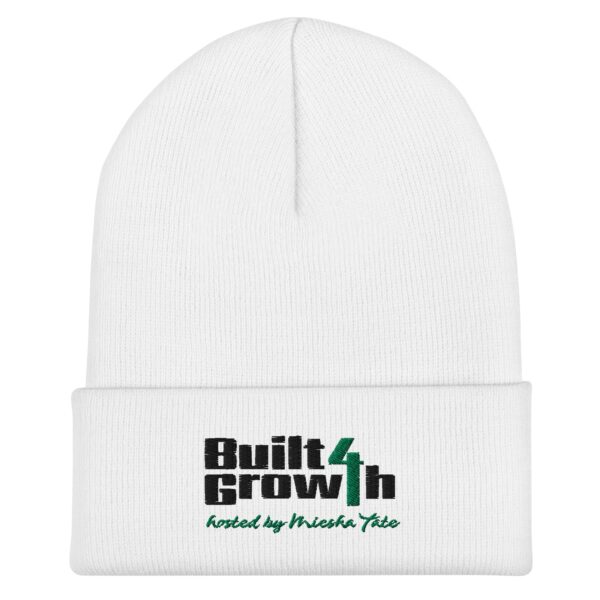 Built 4 Growth Cuffed Beanie - Image 2