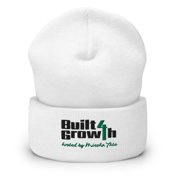 Built 4 Growth Cuffed Beanie - Image 4