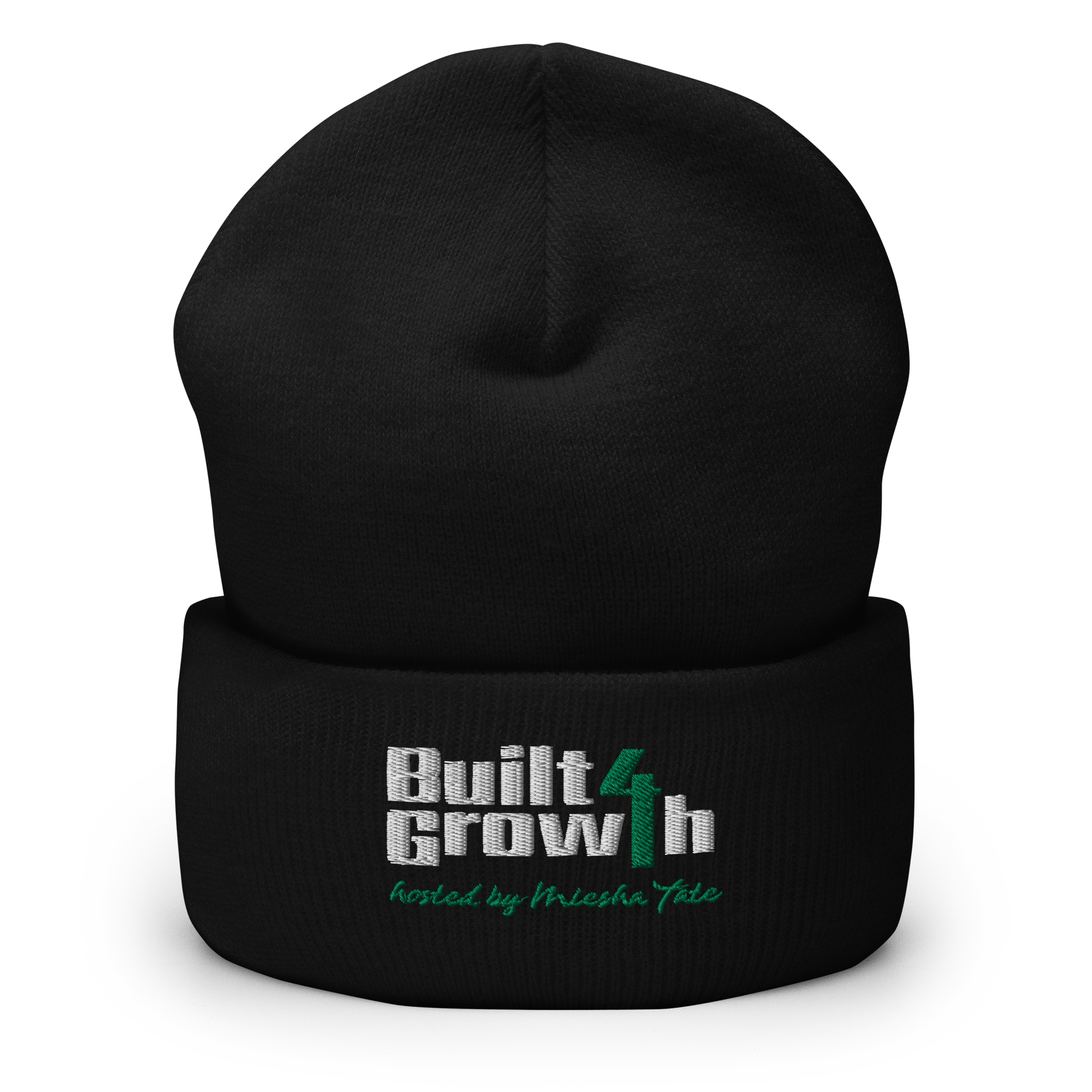 Growth Cuffed Beanie – Unisex Turbo Acrylic Beanie for Warmth & Style