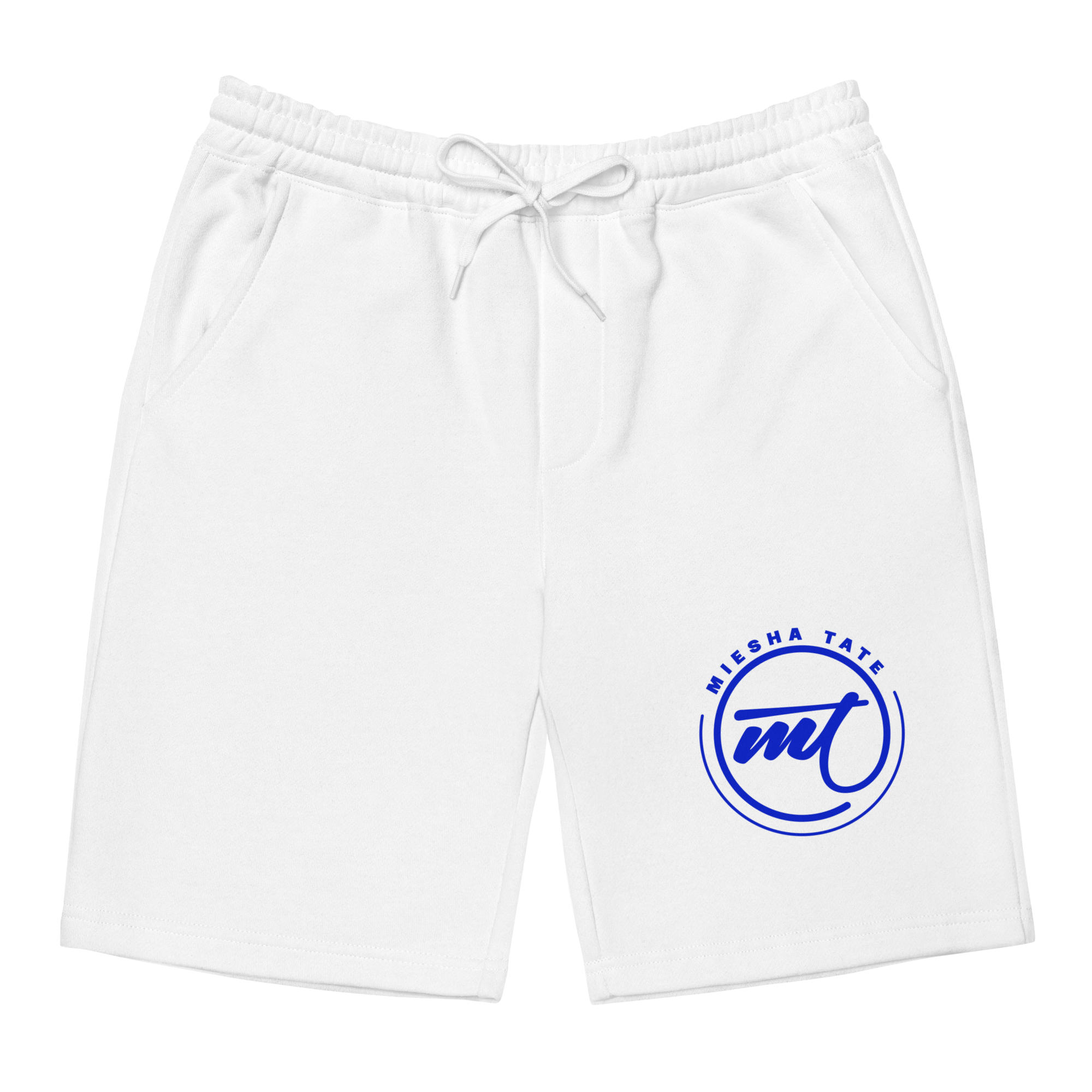 Miesha Tate Logo Men’s Fleece Shorts – Soft, Comfy Lounge & Gym Shorts