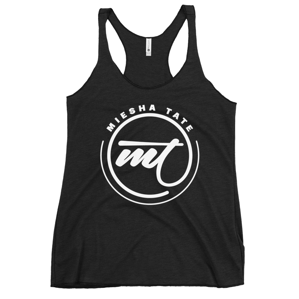 Miesha Tate Logo Women's Racerback Tank Top – Soft, Lightweight & Form‑Fitting