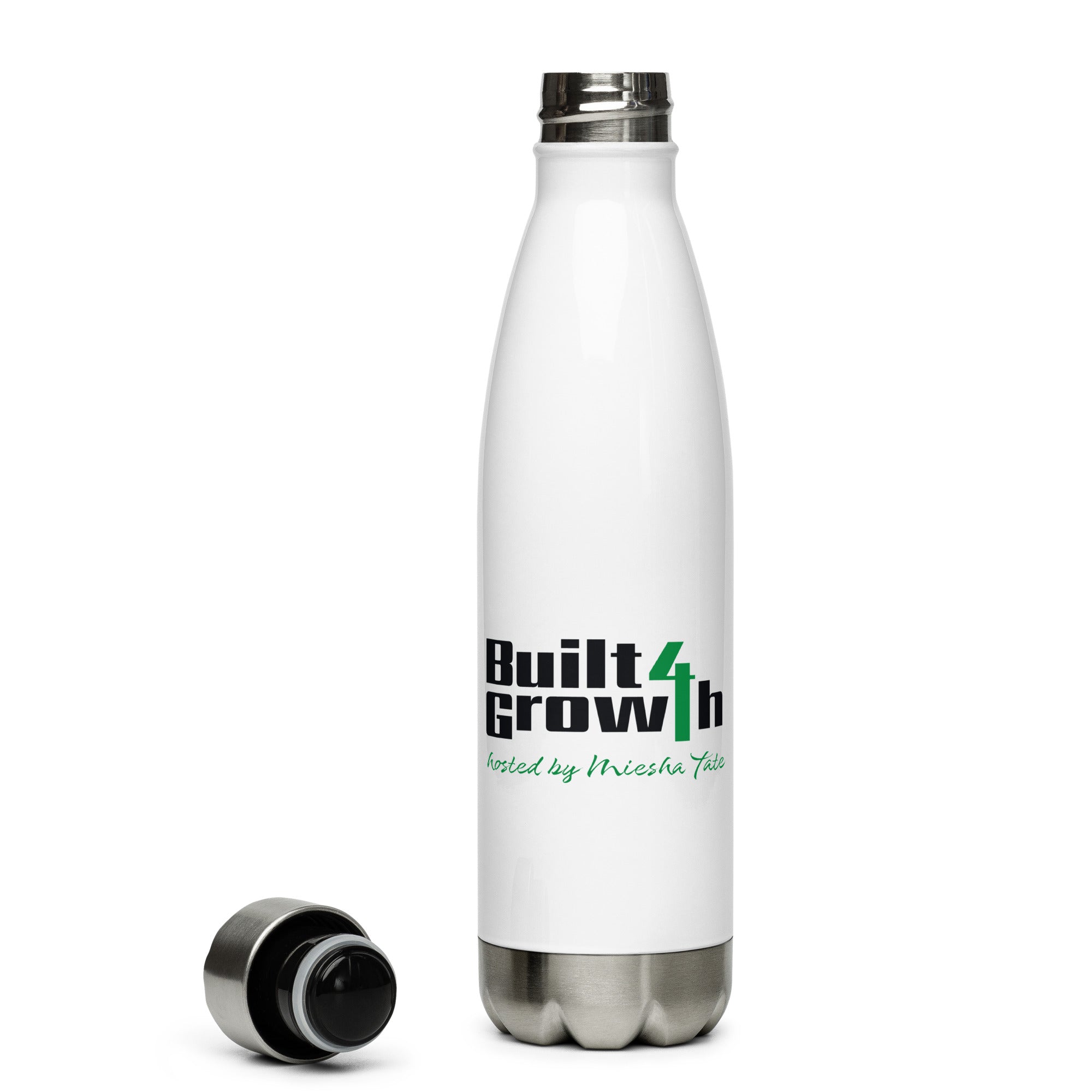 17oz Stainless Steel Double‑Wall Water Bottle – Insulated, Leak‑Proof & Odor‑Free – 6‑Hour Hot/Cold Retention for Hiking, Work, Car Cup Holder