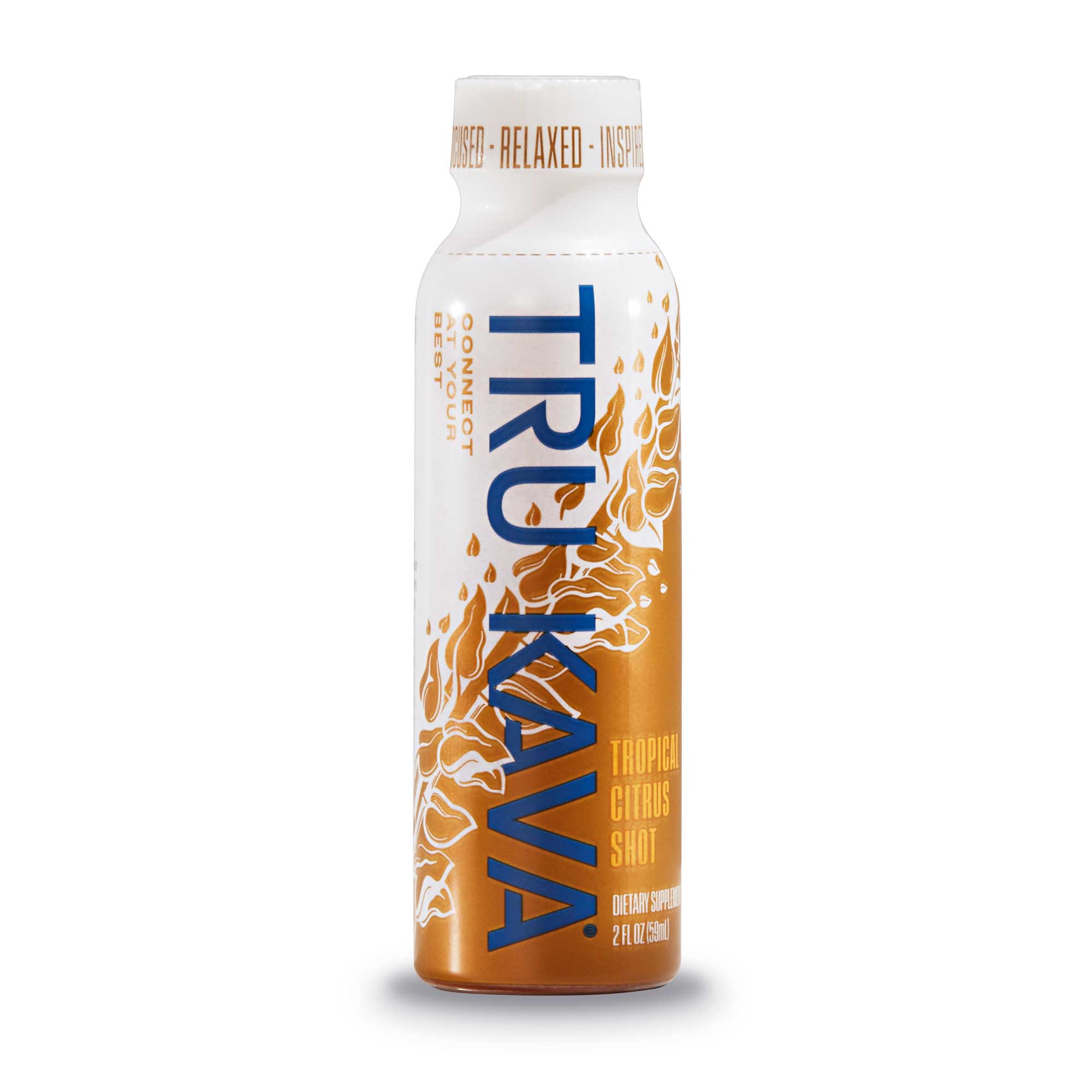 Tropical Tru Kava Shot Single Bottle – 2oz Concentrated Kava Tonic
