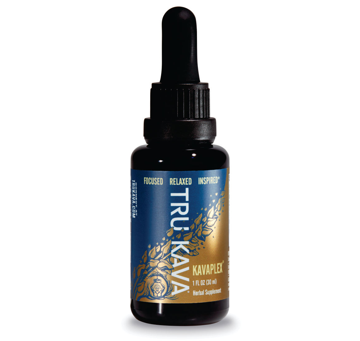 TRU KAVA KAVAPLEX Premium Kava Oil – 3‑Bottle Bundle, 35% Off