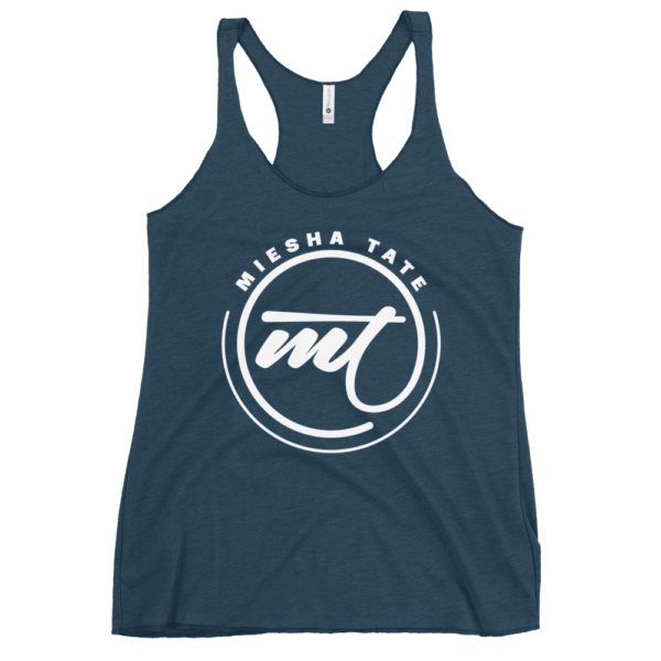 Miesha Tate "Logo" Women's Racerback Tank - Image 4